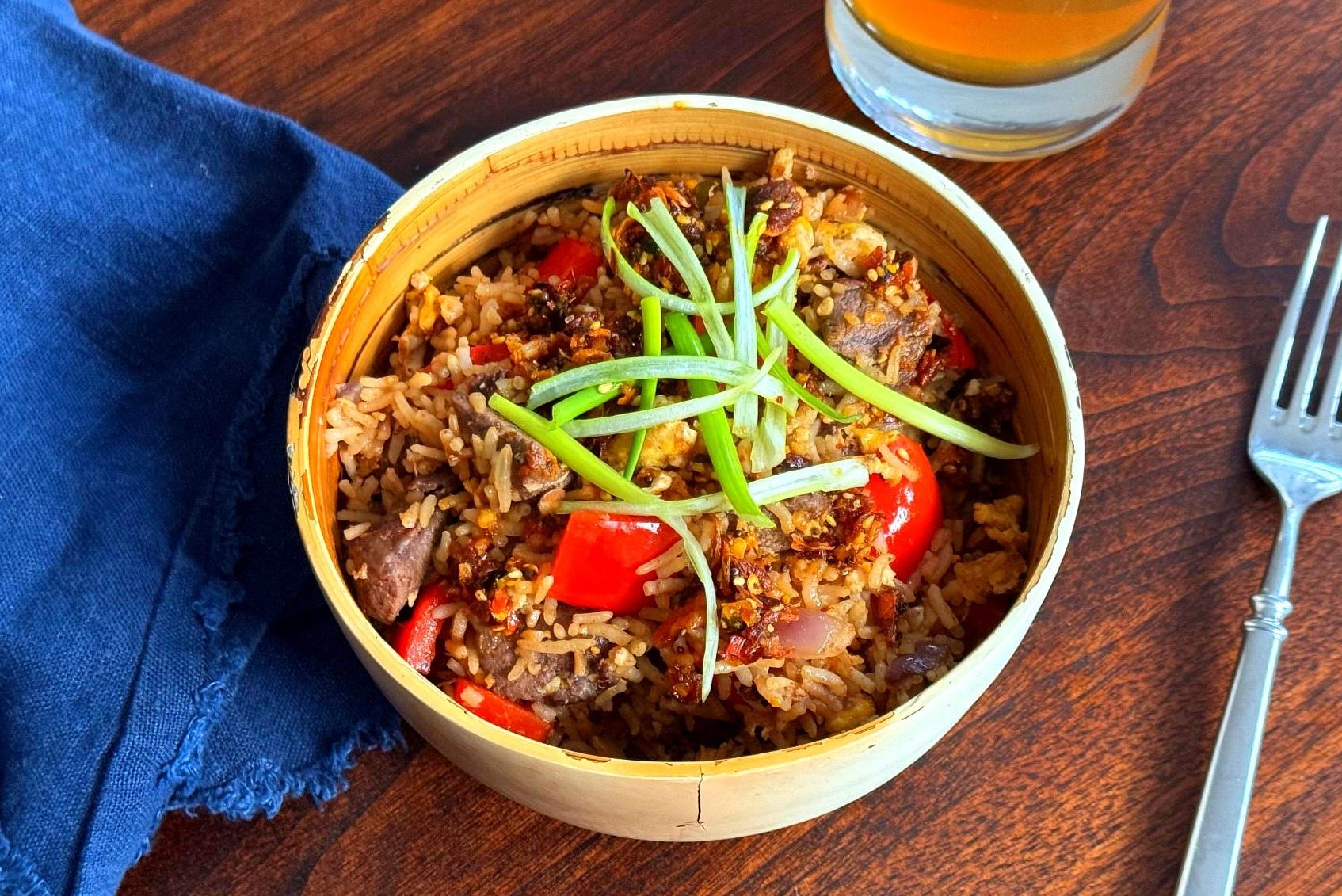 Waygu On Rice Wagyu Fried Rice - by Tini Younger - Roux Girl