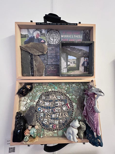 FOR SALE: Part of the Art BRUT Exhibition, June 2025 at Swindon Art Museum.