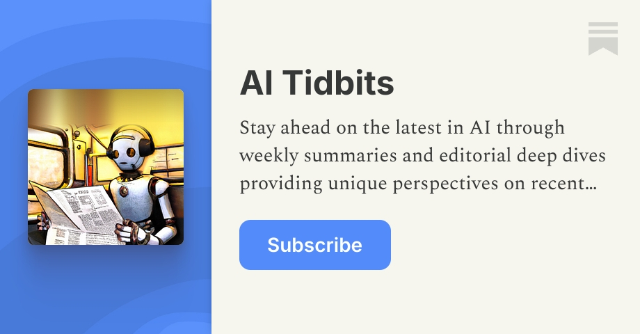 AI Tidbits | Sahar Mor | Substack