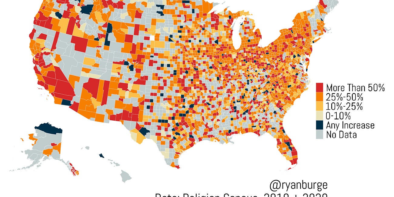 What Does Denominational Decline Look Like?