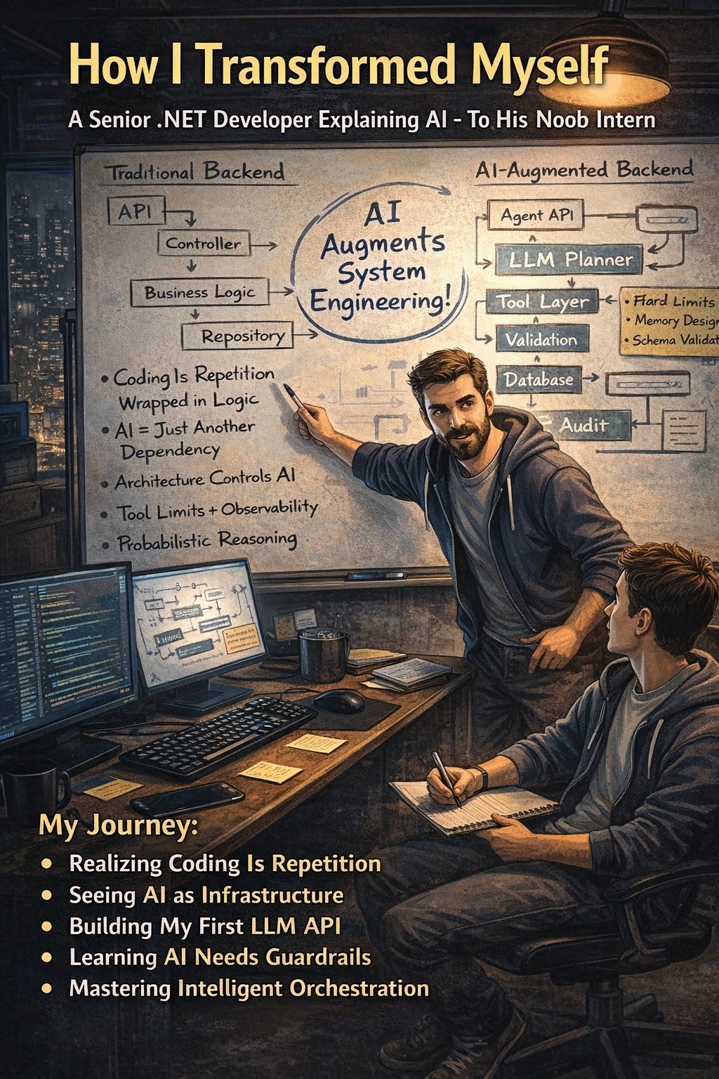 How I Transformed Myself A Senior .NET Engineer Explaining AI — To His ...
