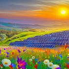 Rays of Hope: Using AI-Generated Imagery to Show the Power of Solar Energy