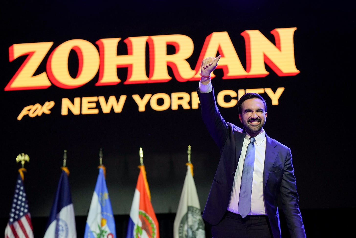 Zohran Mamdani invokes immigrants in victory speech: 'This democracy is  yours too'