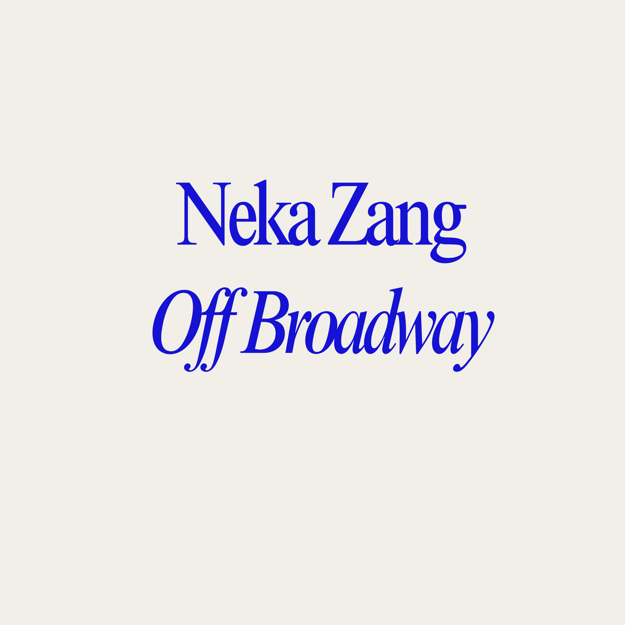 Neka Zang Off Broadway logo