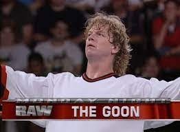 May be an image of text that says 'RAW LN ΗE THEGOON GOON' May be an image of text that says 'RAW LN ΗE THEGOON GOON'