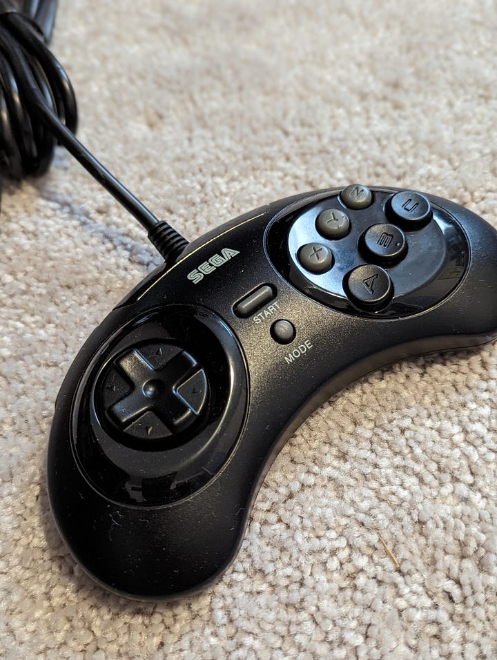 Sega Genesis Switch controller