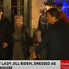 Newsmax So Mad Jill Biden Wore Kitty Cat Nose For Hallowe’en, LIKE HITLER.