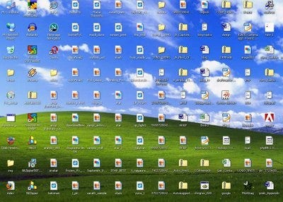 messy_desktop not organized and messy desktop xp