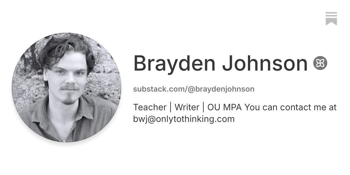 Brayden Johnson | Substack