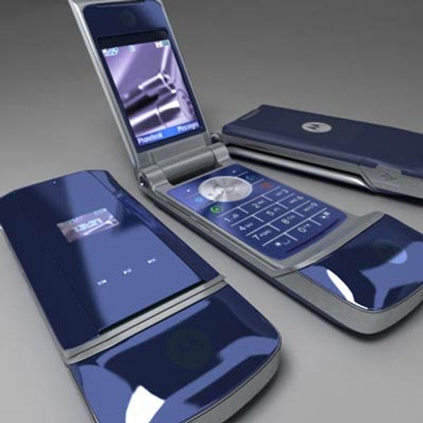 modelo 3d Motorola KRZR K1 - TurboSquid 327417