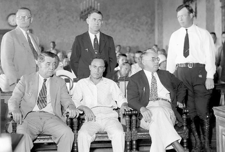 Guiseppe Zangara in the Dade County Courthouse during his sentencing. Courtesy of Florida State Archives. Guiseppe Zangara in the Dade County Courthouse during his sentencing. Courtesy of Florida State Archives.
