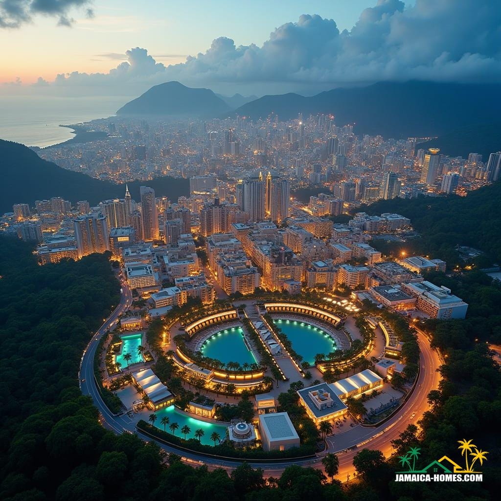 Highlight tourism-focused developments, from boutique eco-resorts to high-rise hotels and entertainment complexes