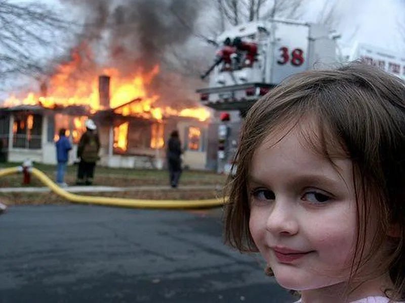 Disaster Girl Meme Template Disaster Girl Meme Template