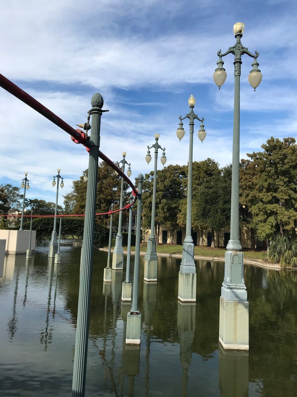 Parisian lamps at Louis Armstrong Park NOLA Parisian lamps at Louis Armstrong Park NOLA