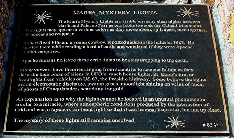 The Mysterious Marfa Lights | RV Lifestyle Magazine