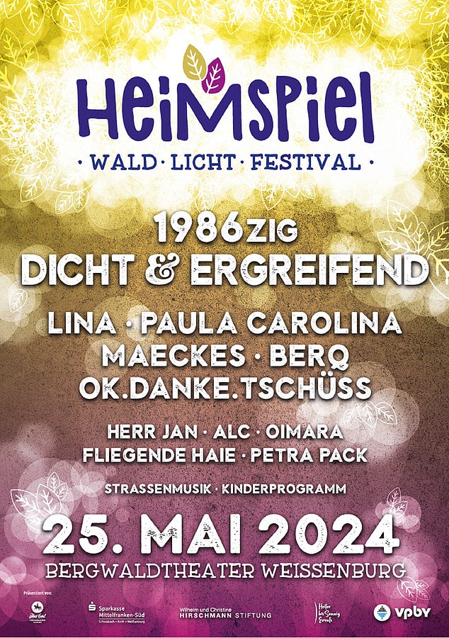 Heimspiel-Festival - Bergwaldtheater Weißenburg