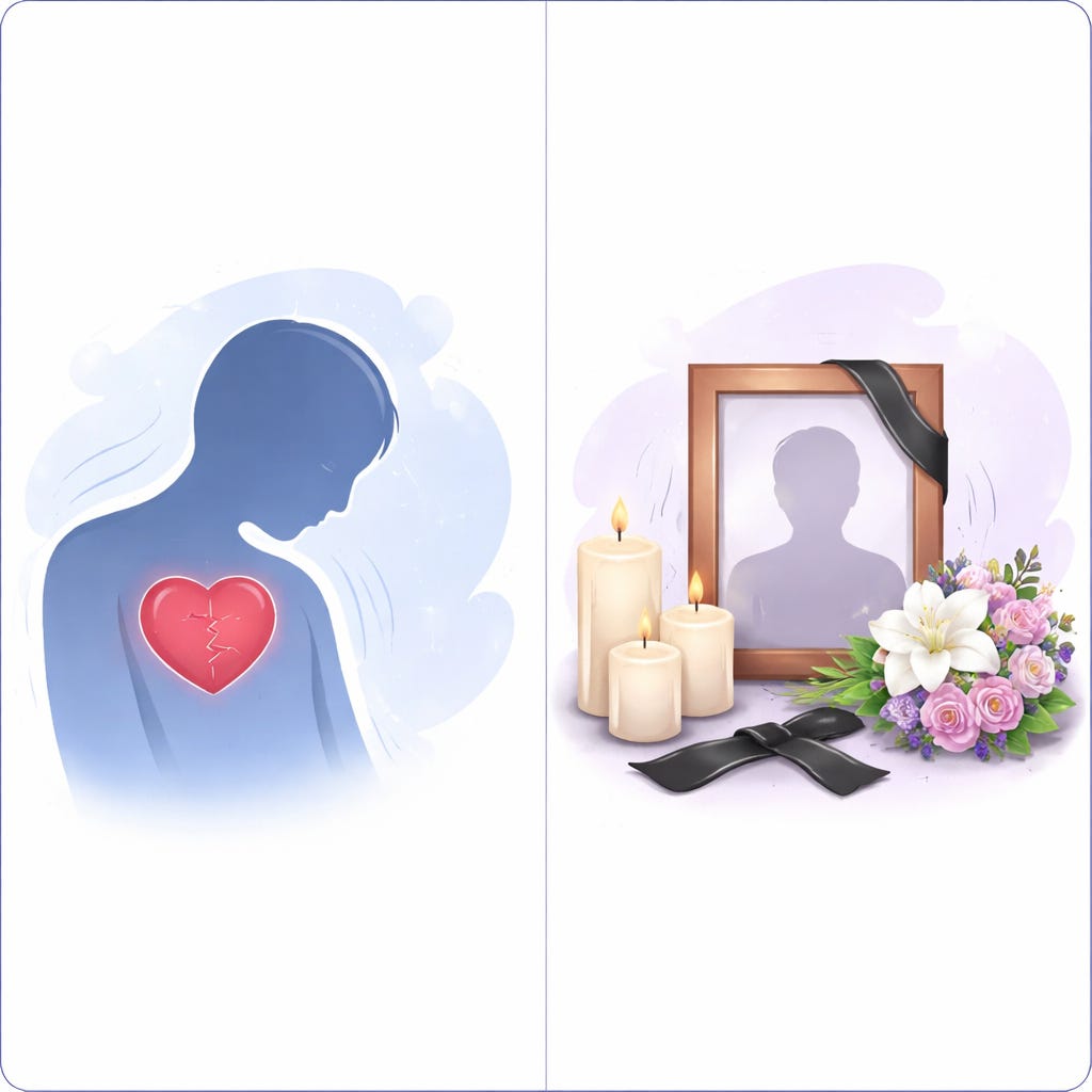 Grieving vs Mourning - by Mat - Forty-8