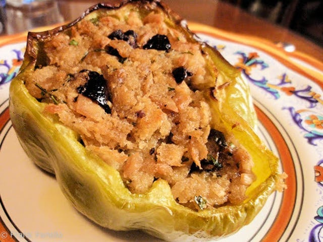 Tuna Stuffed Peppers