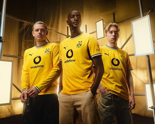 Borussia Dortmund have released their new black and yellow kit for the 2026/27 season.