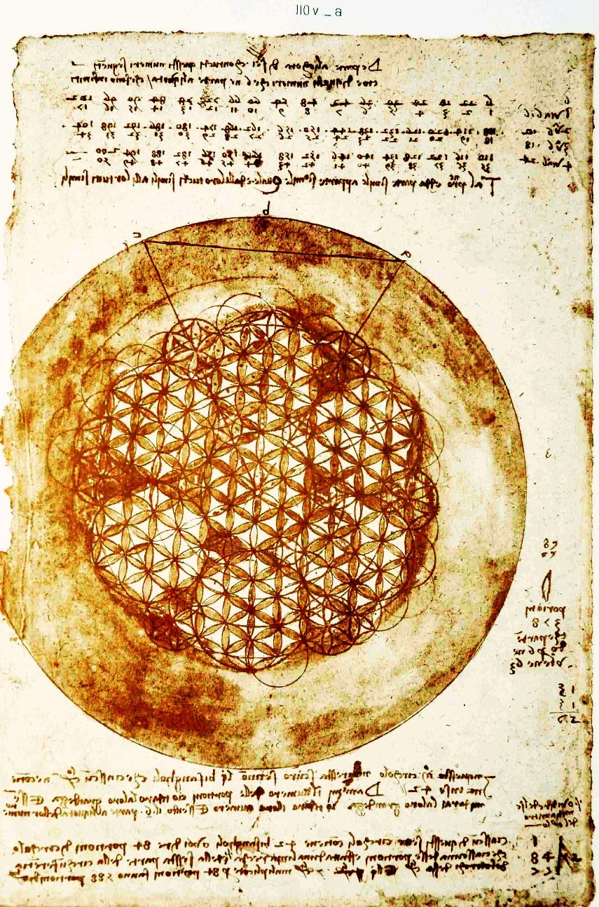 Leonardo da Vinci – Codex Atlanticus folio 307v, via Wikimedia Commons.