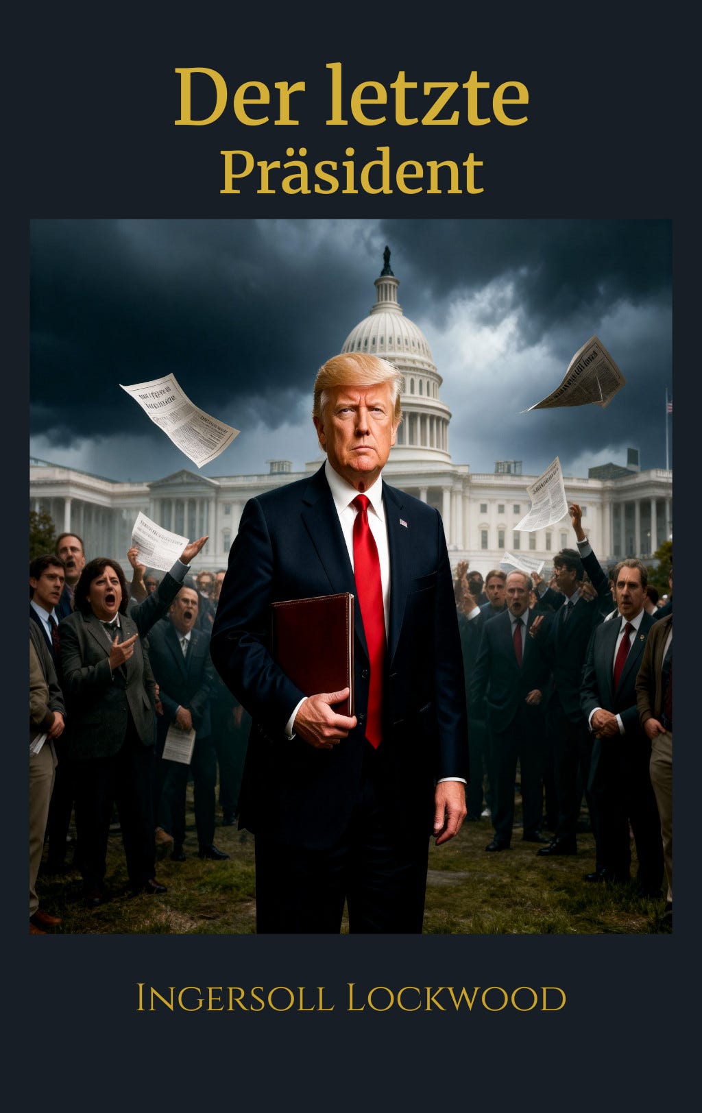 Buchcover „Der letzte Präsident”