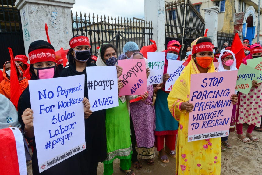 #PayUp Pressure Pays Off: Brands Commit to Paying Billions to Garment Factories #PayUp Pressure Pays Off: Brands Commit to Paying Billions to Garment Factories