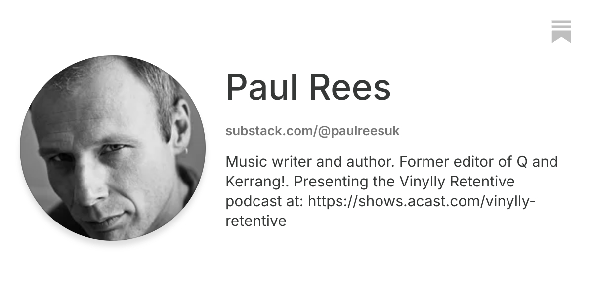 Paul Rees | Substack