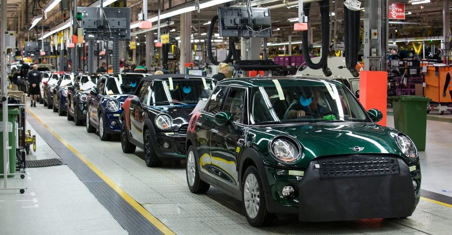 BMW Comments on Shift of Production to China From UK BMW Comments on Shift of Production to China From UK