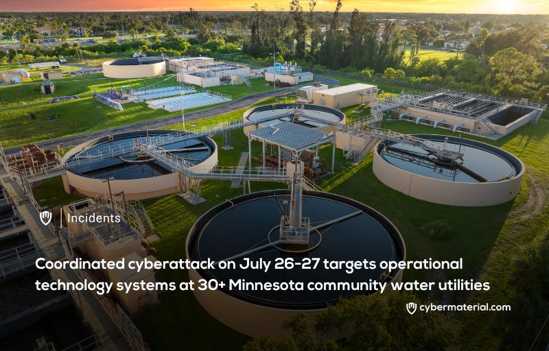 Coordinated Cyberattack Targets Over 30 Water Utilities in Minnesota
