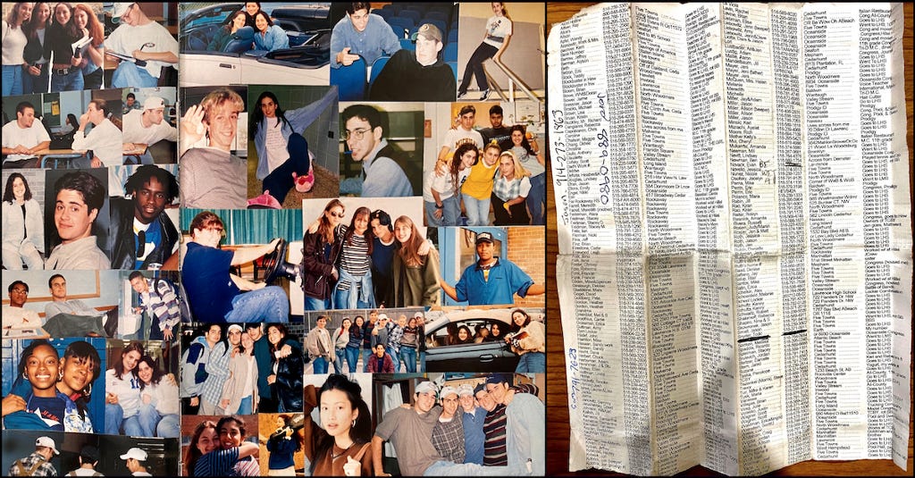 Old friends and list of friends