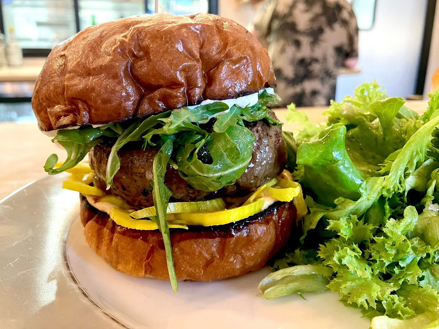 May be an image of burger