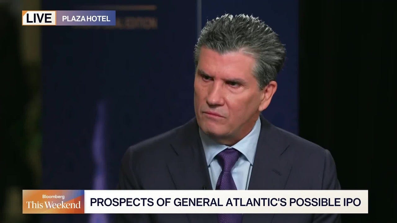 "The quality of the entrepreneurs has never been better": General Atlantic CEO on AI "The quality of the entrepreneurs has never been better": General Atlantic CEO on AI