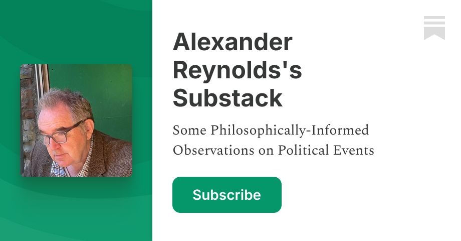 Alexander Reynolds's Substack | Substack