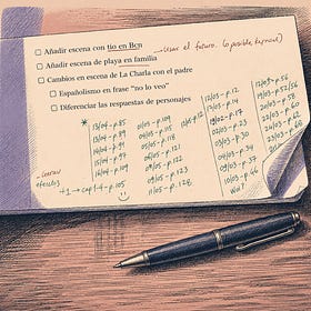 Avances del manuscrito: «la versión ecualizada» 