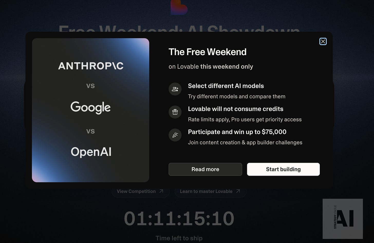 build landing and apps with Lovable, AI Strategy League and Grace Cheng