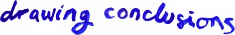 Drawing Conclusions