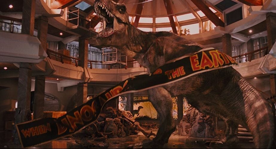 JURASSIC PARK (1993) DP: Dean Cundey | Director: Steven Spielberg