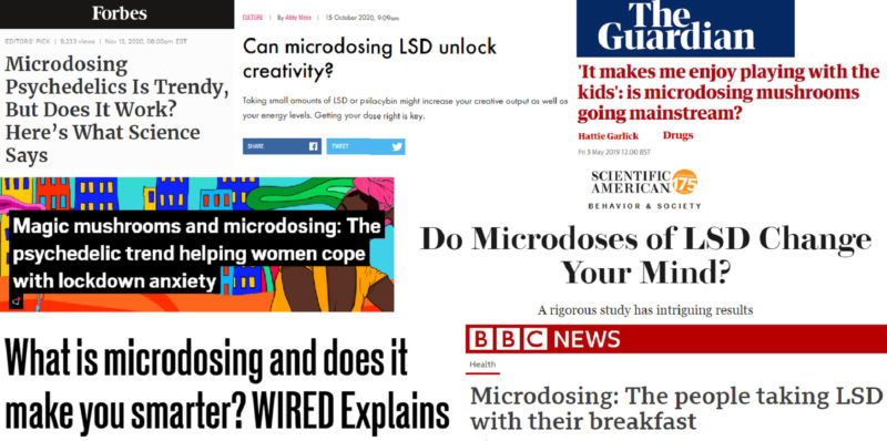 the benefits of microdosing psychedelics