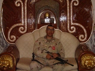 Charlie in Hussein?s Palace Charlie in Hussein?s Palace