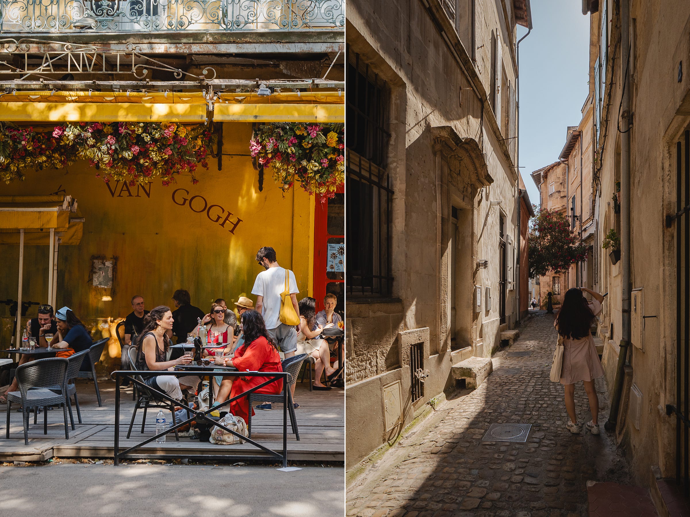 Arles – Colourful cafes and ancient alleyways Arles – Colourful cafes and ancient alleyways