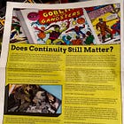 When Comic Continuity Meant Something...