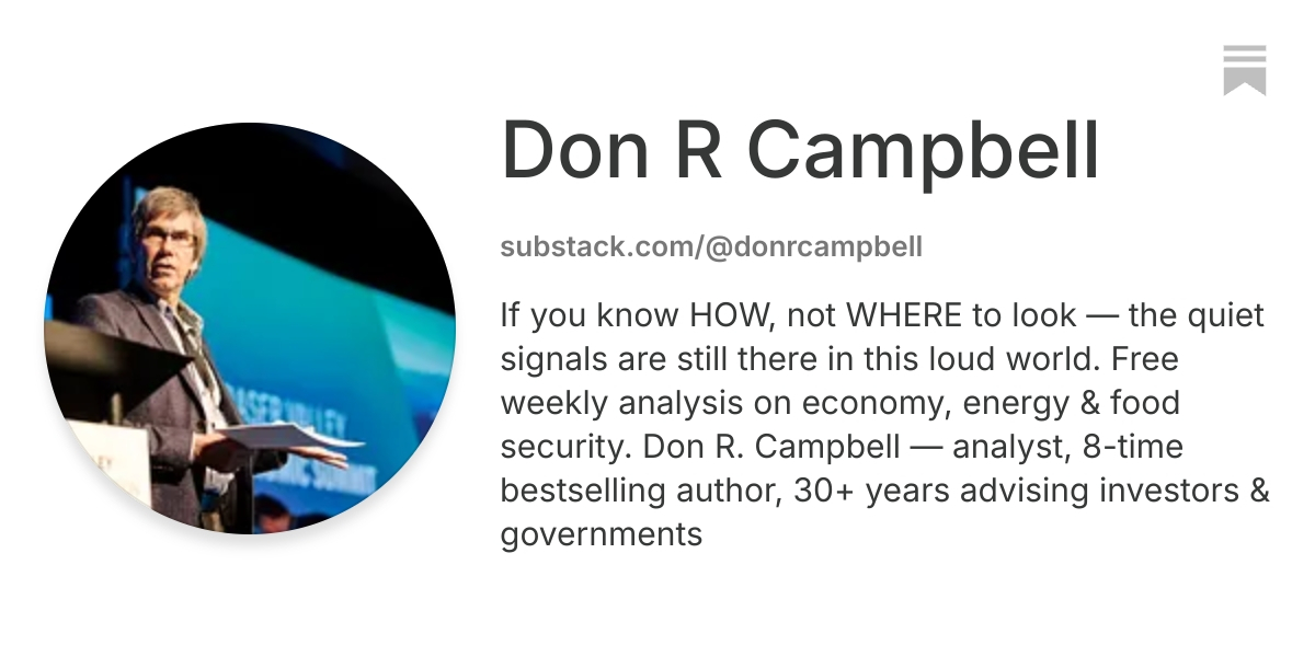Don R Campbell | Substack