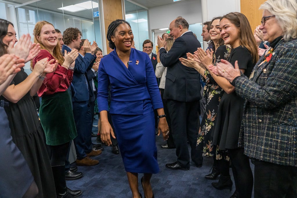 Leader of the Conservative Party Kemi Badenoch arrives at … | Flickr