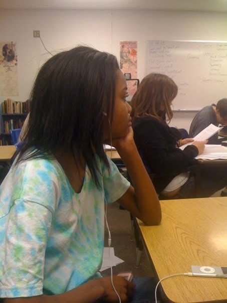 a photo of ari in junior high