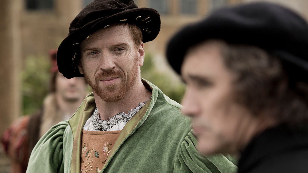 Damian Lewis and Mark Rylance in 'Wolf Hall'