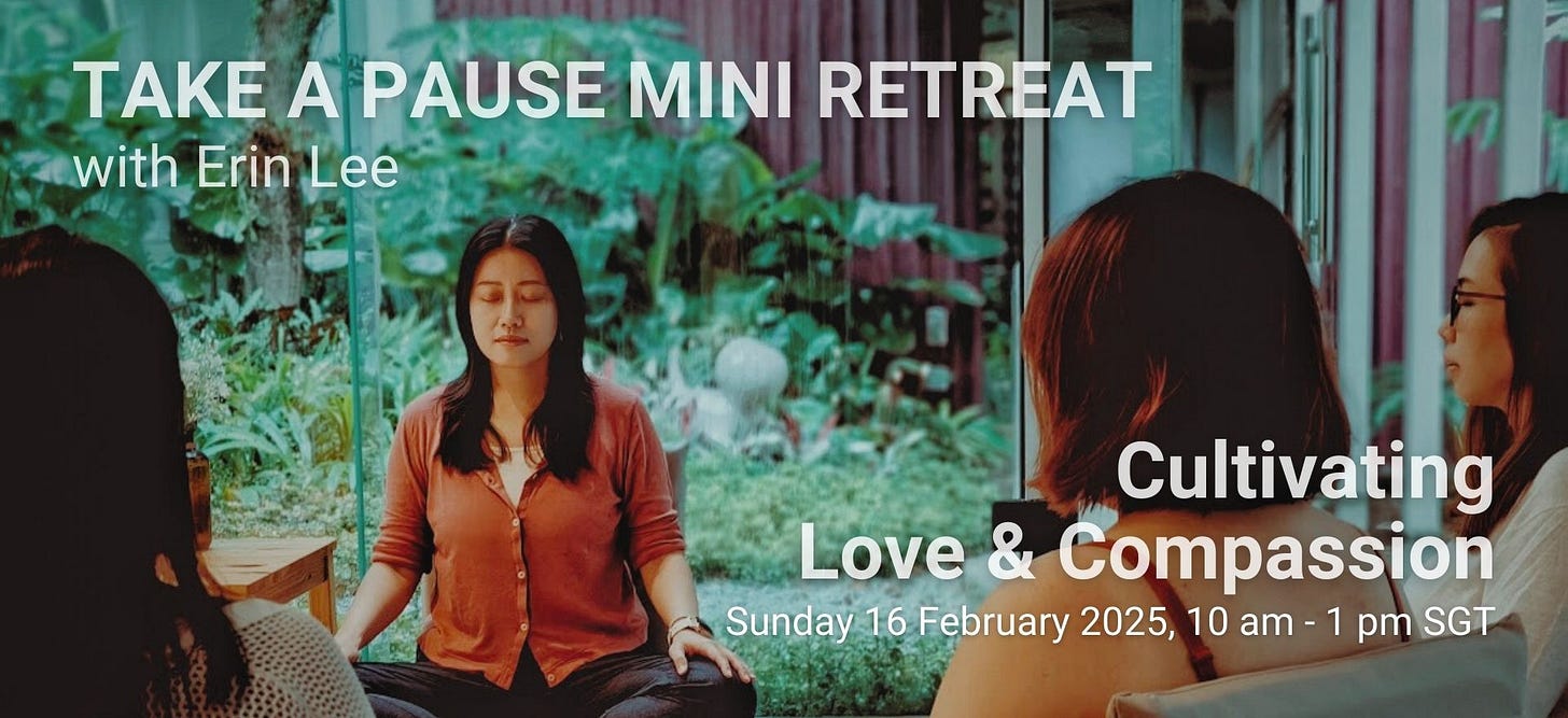 Take A Pause Mini Retreat: Cultivating Love and Compassion