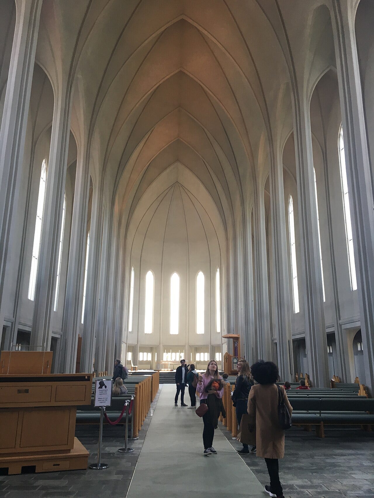 Nave of Hallgrimskirkja
