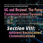 6G White Paper (Pt. 8): Ambient Backscatter Communications