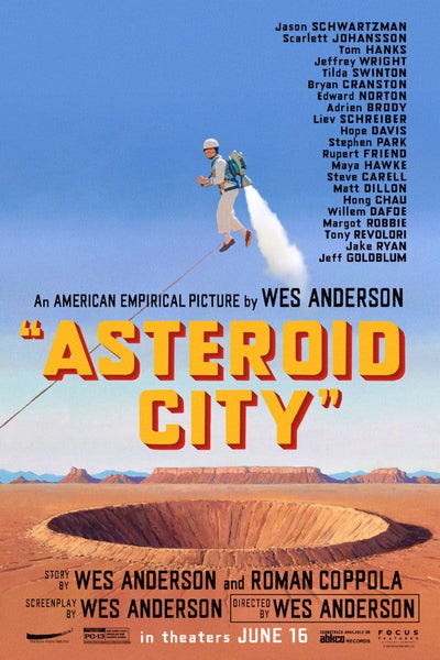 Asteroid City Movie Poster 16x24