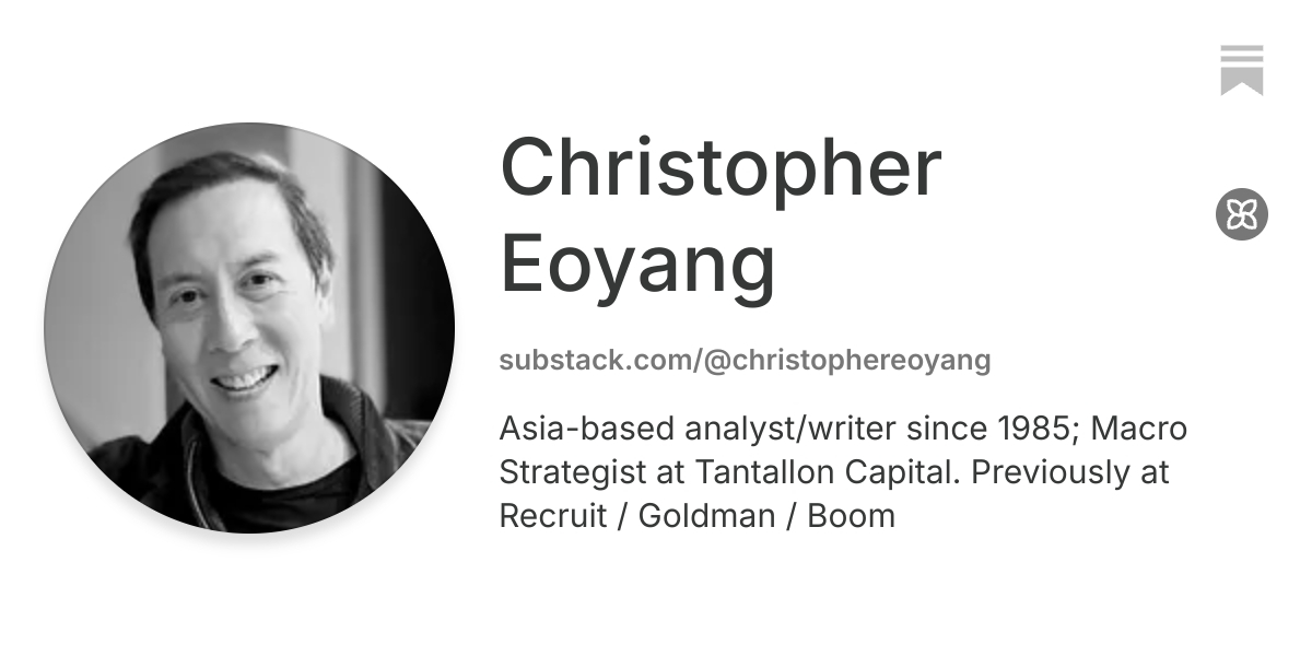 Christopher Eoyang | Substack